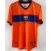 FC Barcelona Retro Jersey 1999 Away - Orange