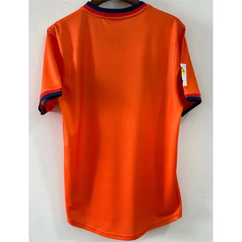 FC Barcelona Retro Jersey 1999 Away - Orange