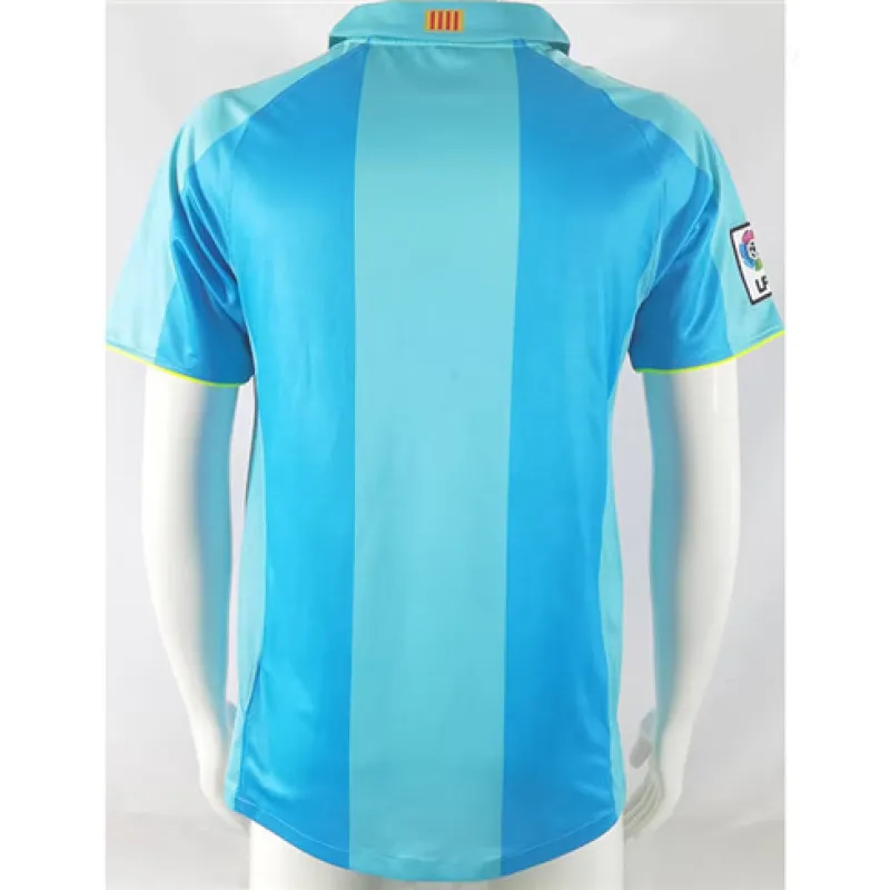 FC Barcelona Retro Jersey 2007/08 Away - Blue