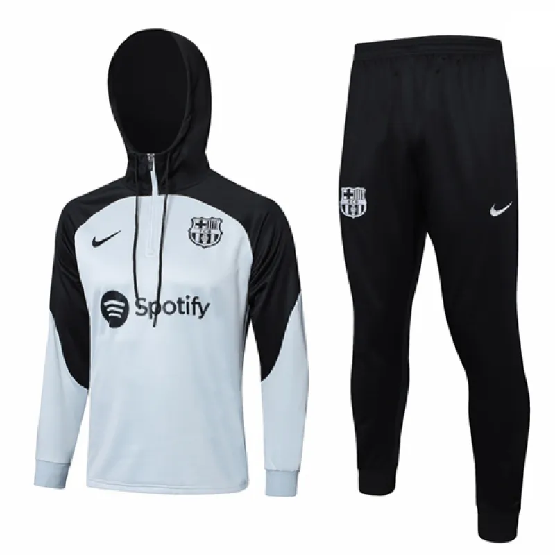 FC Barcelona Hooded Sportswear 2024/25 - Grey