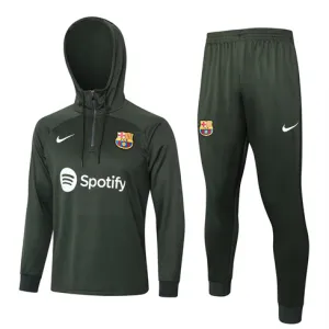 FC Barcelona Hooded Sportswear 2024/25 - Green