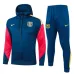 Chaqueta deportiva con capucha del FC Barcelona 2024/25 - Azul