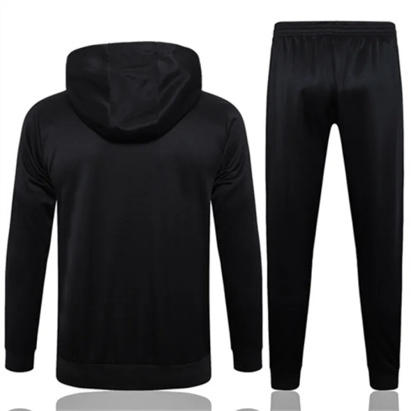 FC Barcelona Hooded Sports Jacket 2024/25 - Black