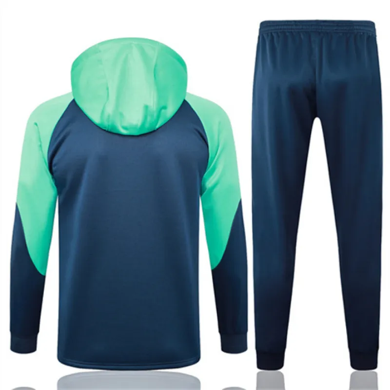 Abbigliamento sportivo con cappuccio del FC Barcelona 2024/25 - Blu
