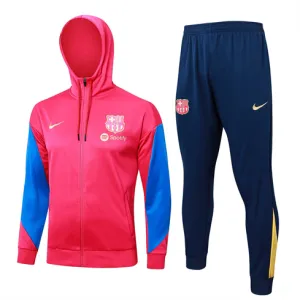 FC Barcelona Kapuzen-Sportjacke 2024/25 - Rot