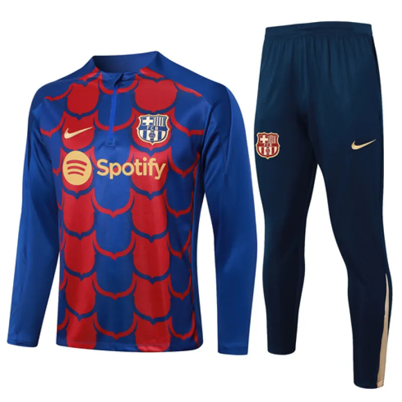 FC Barcelona Sportbekleidung 2024/25 - Rot/Blau