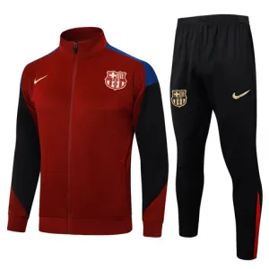 FC Barcelona Kinder-Sportjacke 2024/25 - Burgundrot