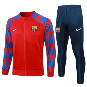 FC Barcelona Kinder-Sportjacke 2024/25 - Rot