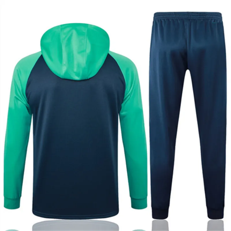 FC Barcelona Kinder-Kapuzen-Sportbekleidung 2024/25 - Blau