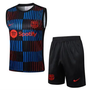 FC Barcelona Shorts- und Weste-Set 2024/25 - Schwarz