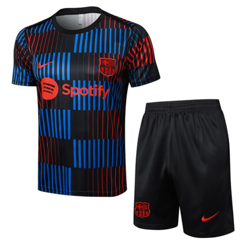 FC Barcelona Training Jersey + Shorts 2024/25 - Black