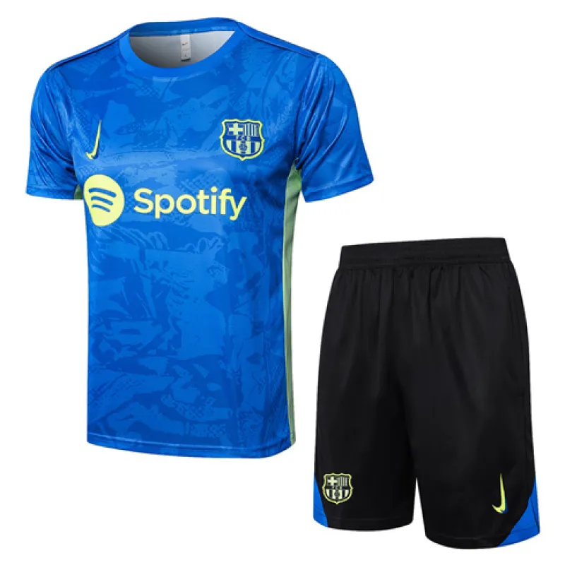 FC Barcelona Training Jersey + Shorts 2024/25 - Blue
