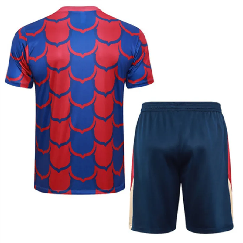 FC Barcelona Training Jersey + Shorts 2024/25 - Red/Blue