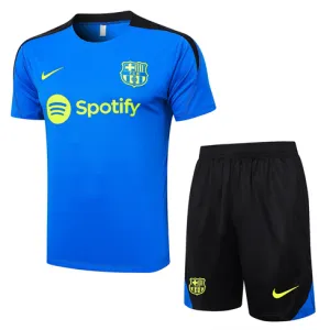 FC Barcelona Trainingstrikot + Shorts 2024/25 - Blau