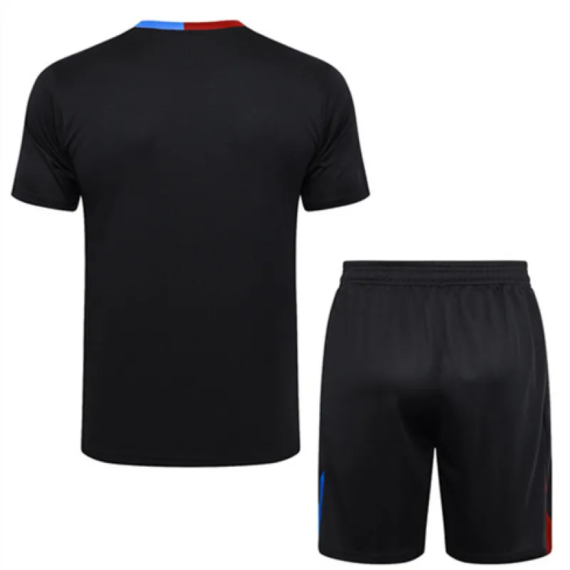 FC Barcelona Training Jersey + Shorts 2024/25 - Black