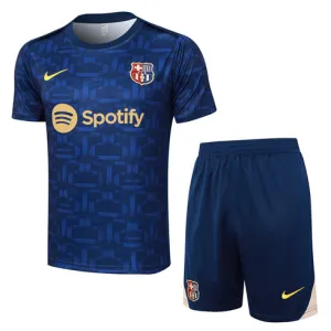 FC Barcelona Trainingstrikot + Shorts 2024/25 - Blau