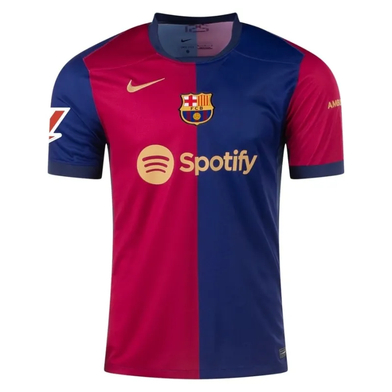 Gavi FC Barcelona 2024-25 Home Jersey - Blue/Red