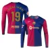 Lamine Yamal FC Barcelona 2024-25 Home Long-sleeved Jersey - Blue/Red