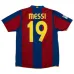 Maglia retro di Messi per il Barcelona, casa 2007/08 - Rosso/Azzurro