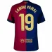 FC Barcelona LAMING YAMAL Kids' Home Jersey 2024/25 with New Sponsor - Red/Blue
