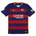 Maglia retro di Messi per il Barcelona, casa 2015/16 - Rosso/Azzurro