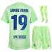 Kit bambino terza del FC Barcelona LAMING YAMAL 2024/25 - Verde