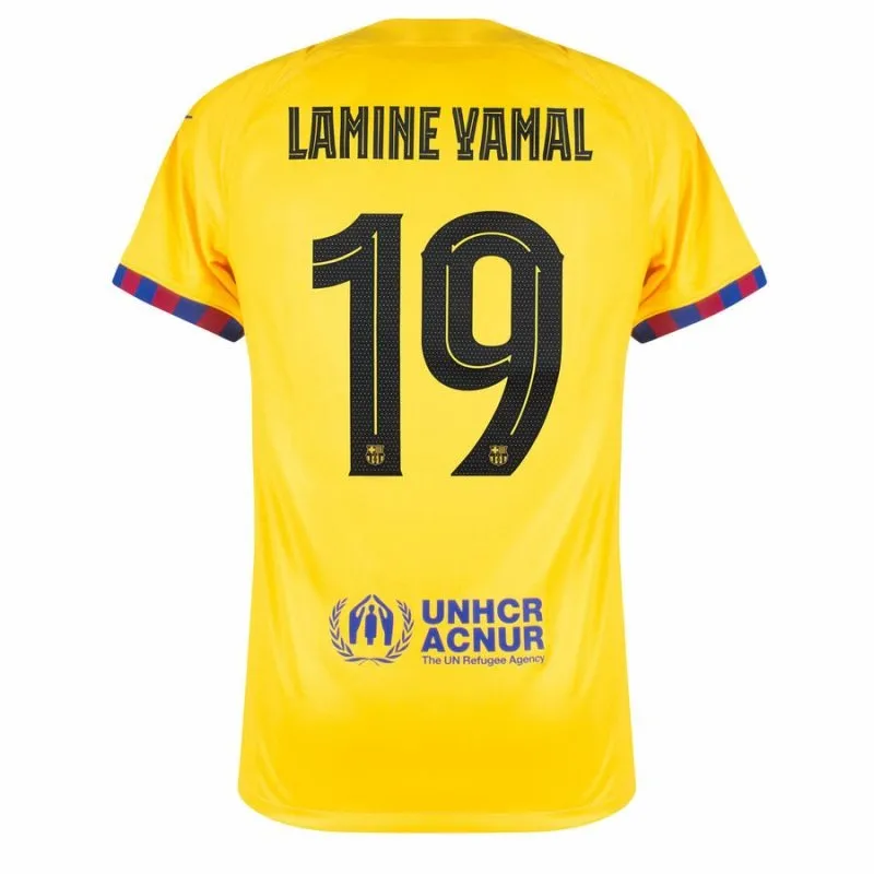 FC Barcelona LAMING YAMAL 2024/25 Fourth Jersey - Yellow