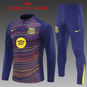 Barcelona 2025/26 Kids Sports Set purple