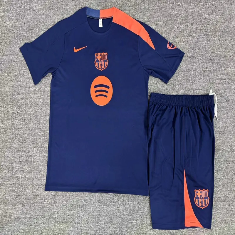 Barcelona 2025/26 Kinder Trainingsanzug blau