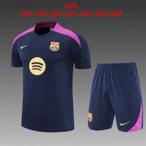 Barcelona 2025/26 Kinder Trainingsanzug blau