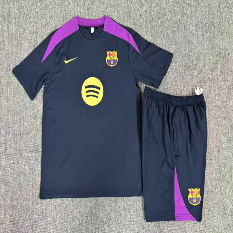 Barcelona 2025/26 Kids Training Set blue