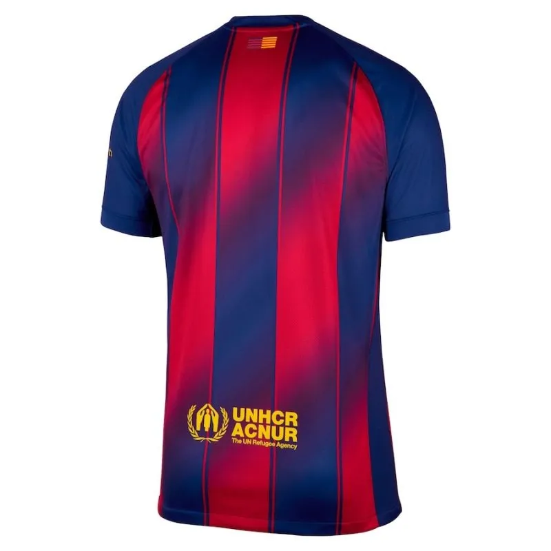 Set de camiseta local infantil del Barcelona 2025/26 - Rojo/Azul