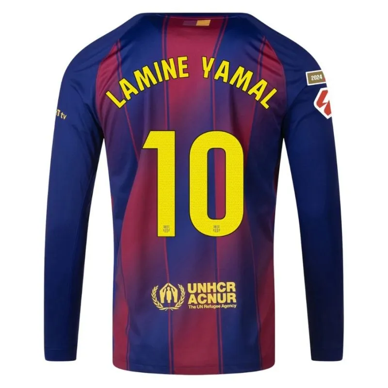 Barcelona Home Long Sleeve Jersey 2025/26 YAMAL