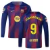 Maglia Barcellona Casa Maniche Lunghe 2025/26 LEWANDOWSKI