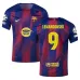 Barcelona LEWANDOWSKI 2025/26 Home UCL Kids' Jersey - Red/Blue