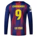 Maglia Barcellona Casa Maniche Lunghe UCL 2025/26 LEWANDOWSKI