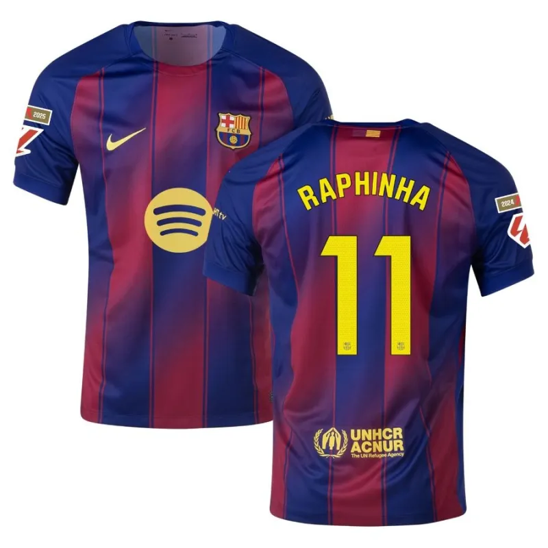 Barcelona 2025/26 RAPHINHA Home Jersey