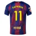 Set di maglia bambini in casa del Barcellona RAPHINHA 2025/26 - Rosso/Blu