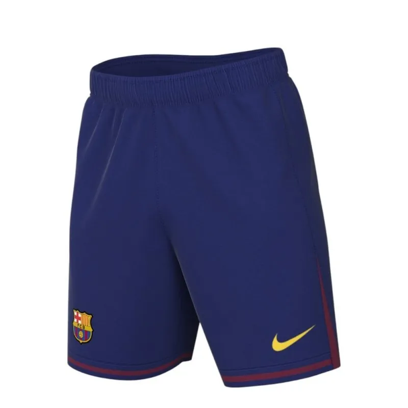 Barcelona RAPHINHA 2025/26 Home UCL Kids' Jersey Set - Red/Blue