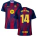 Maglia bambini di casa di RASHFORD per il Barcellona 2025/26 - Rosso/Blu