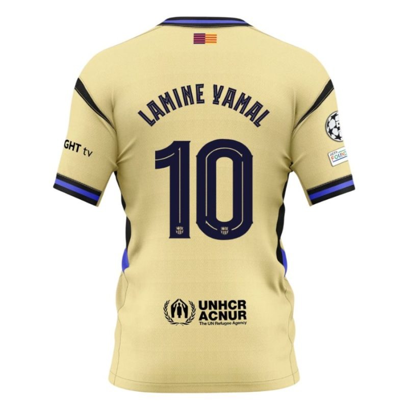 Maillot Barcelone Extérieur UCL 2025/26 YAMAL