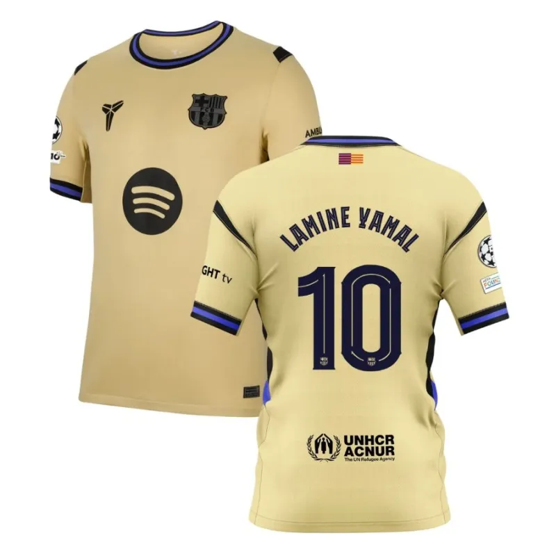 Maillot Barcelone Extérieur UCL 2025/26 YAMAL