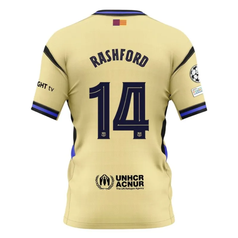 Maillot Barcelone Extérieur UCL 2025/26 RASHFORD
