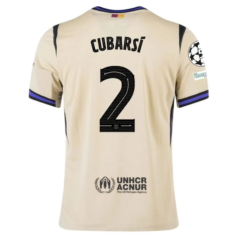 Barcelona CUBARSI UCL 2025/26 Away Jersey