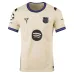 Barcelona PEDRI UCL 2025/26 Away Jersey - Beige