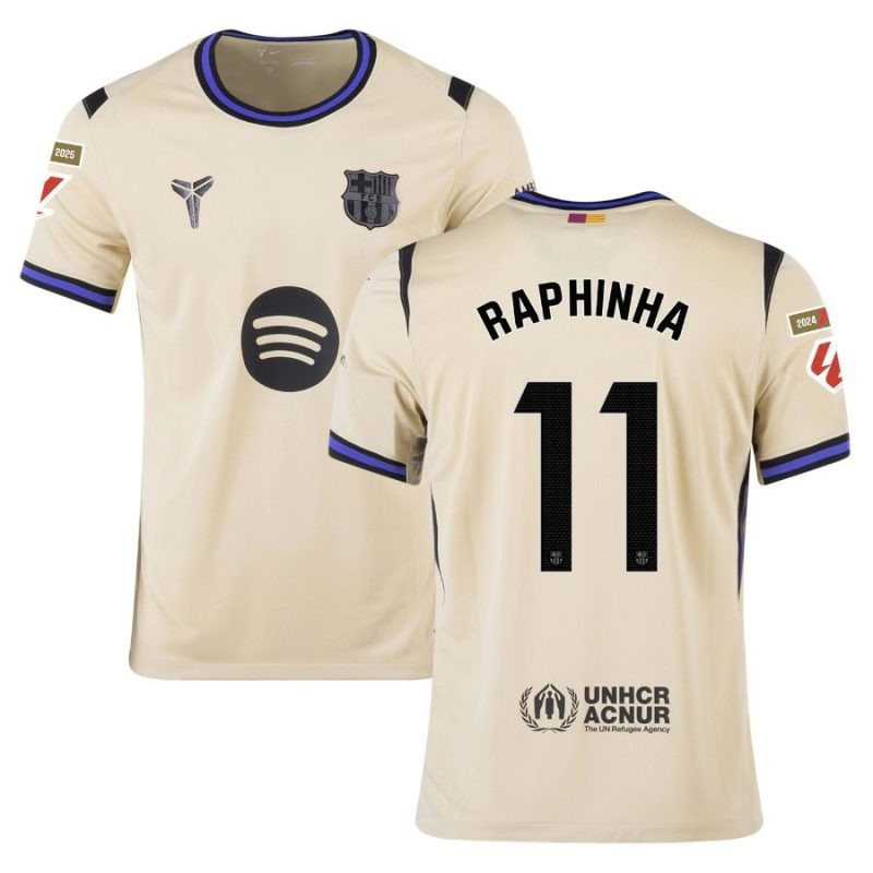 Barcelona 2025/26 RAPHINHA Away Jersey