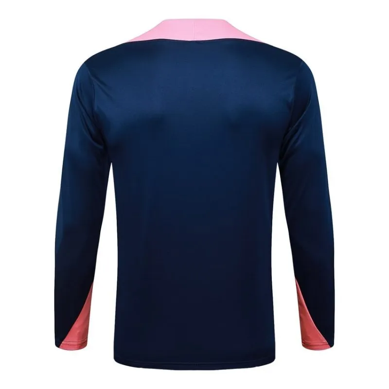 Barcelona 2025/26 Tracksuit - Blue/Pink