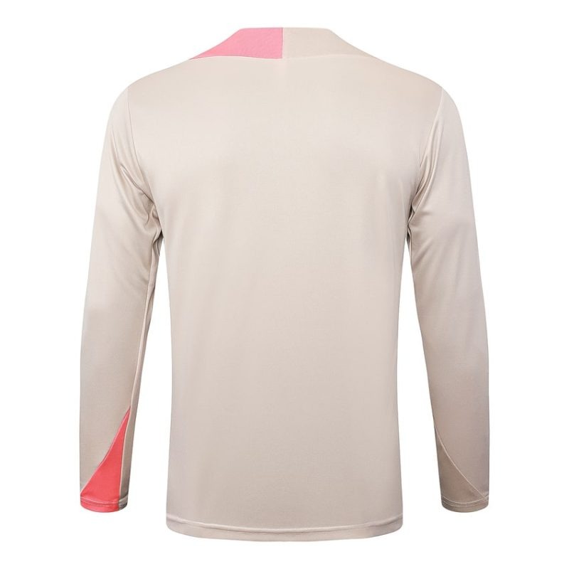Barcelona 2025/26 Trainingsanzug - Beige/Rosa