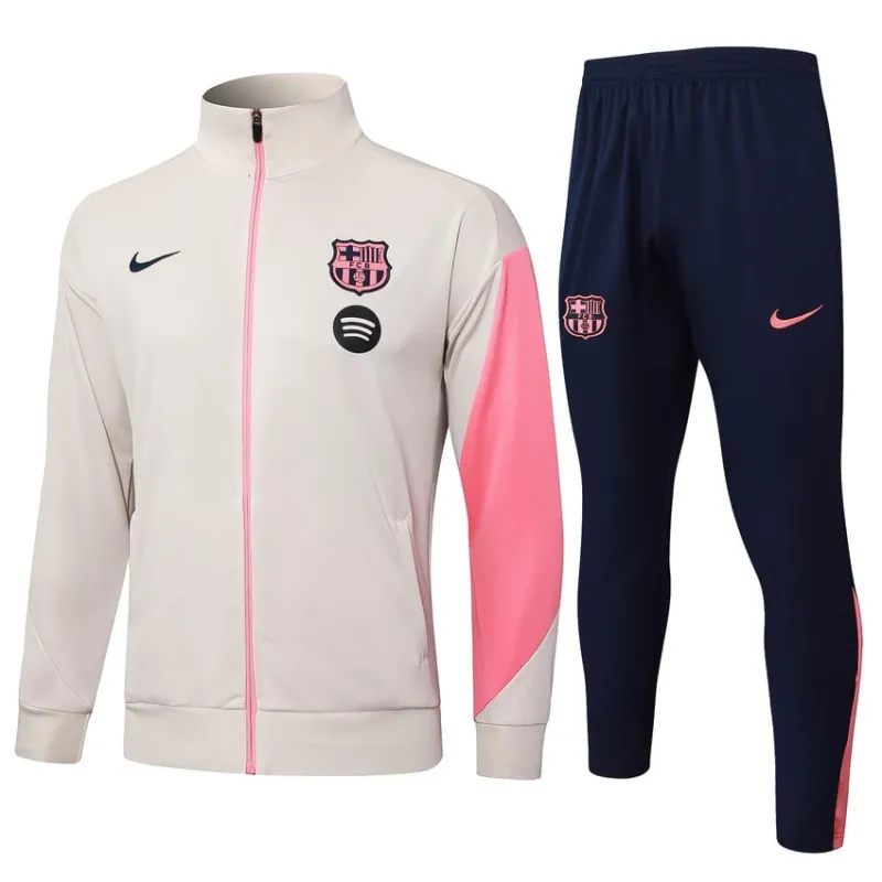 Veste de sport Barcelone 2025/26 - Beige/Rose