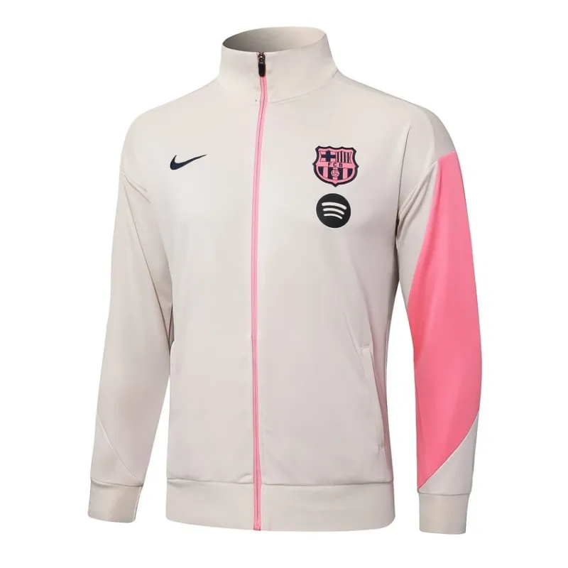 Veste de sport Barcelone 2025/26 - Beige/Rose
